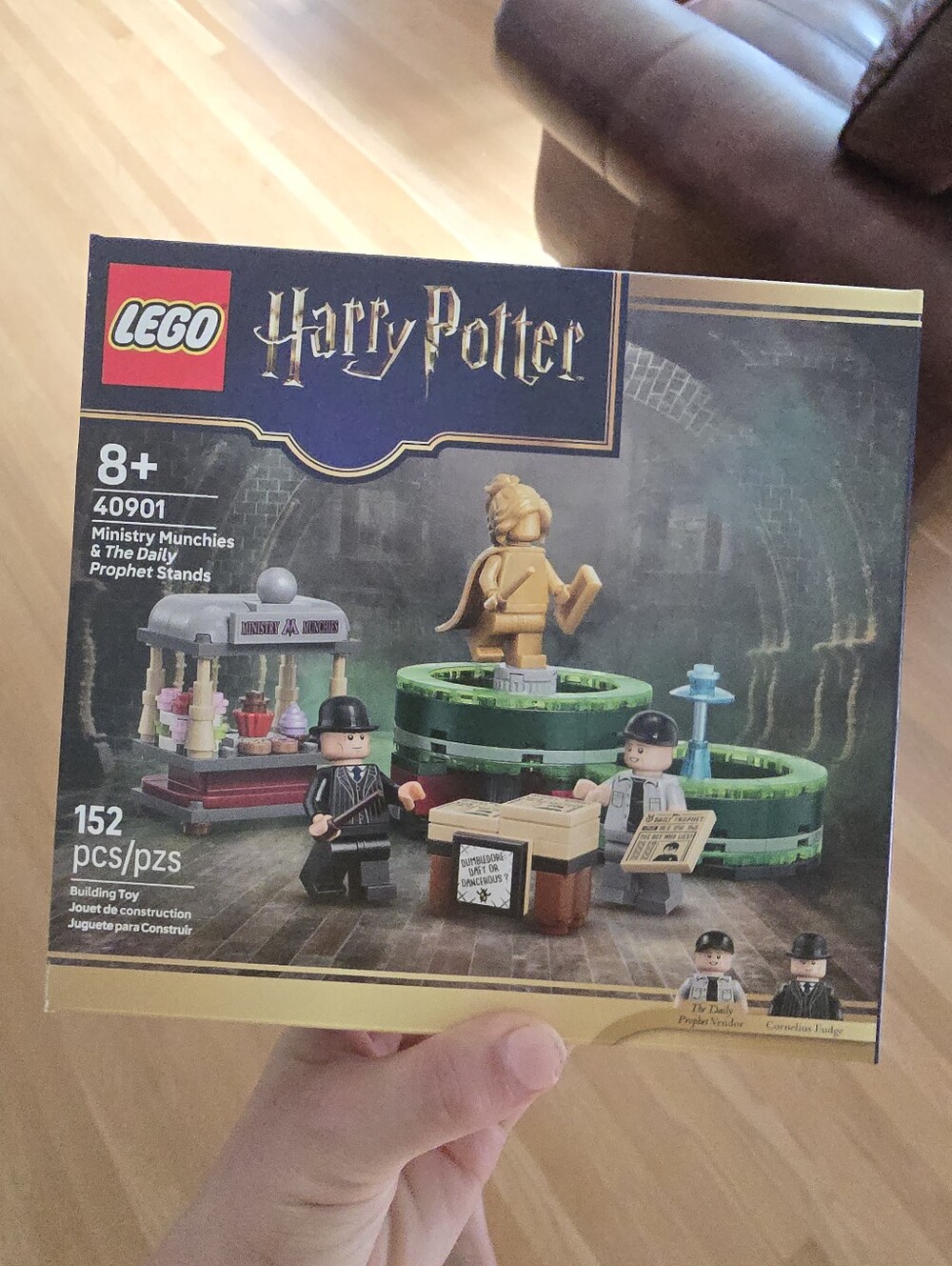 Lego Harry Potter Ministry Munchies & The Daily Prophet Stands NIB
